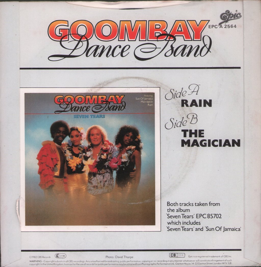 Goombay Dance Band - Rain - 7 Inch