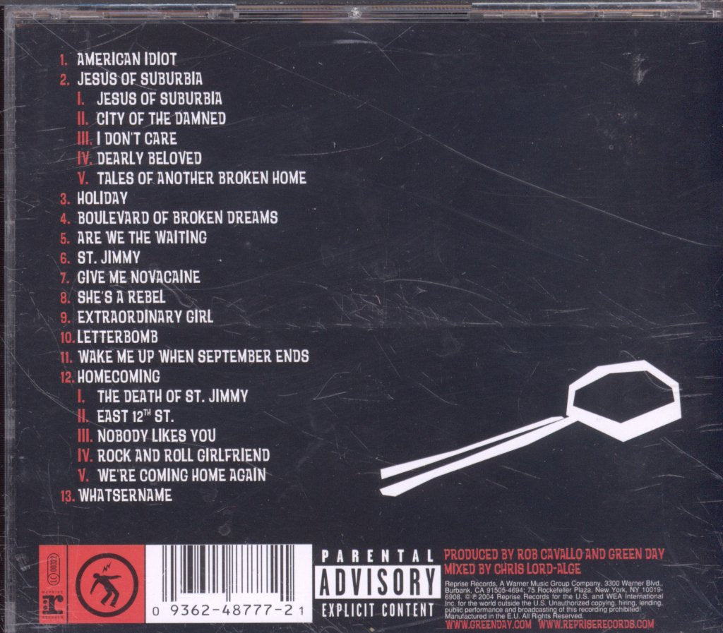 Green Day - American Idiot - Cd