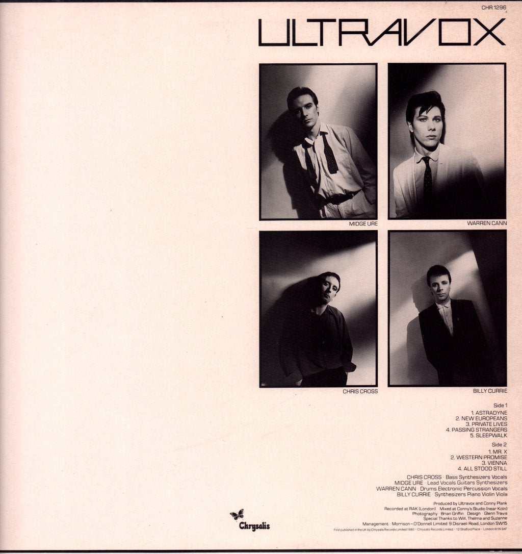 Ultravox - Vienna - Lp