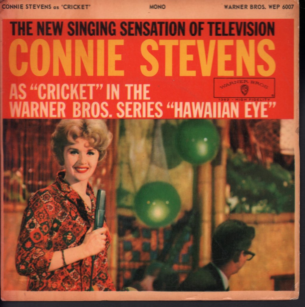 Connie Stevens - As "Cricket" In The Warner Bros. TV Show 'Hawaiian Eye' - 7 Inch