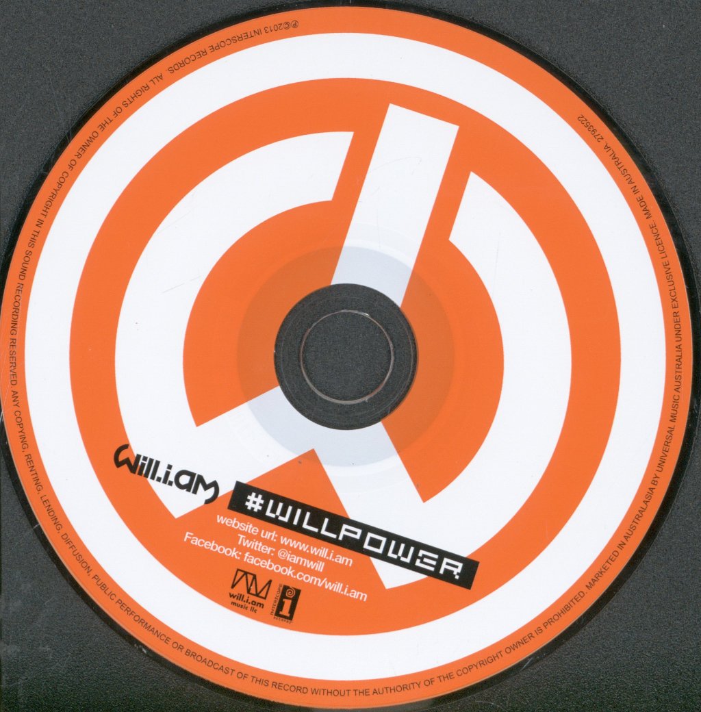 Will.I.Am - Willpower - Cd
