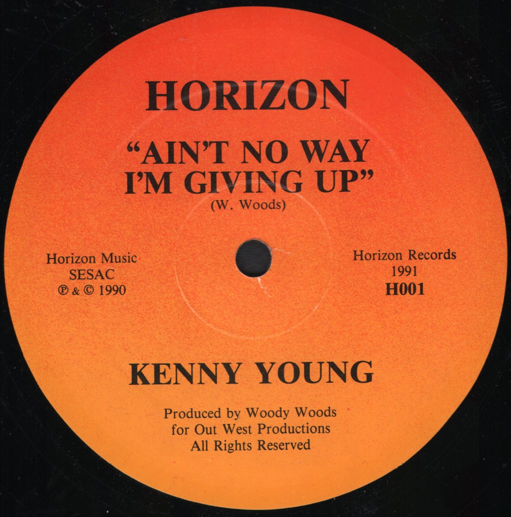 Kenny Young - Ain't No Way I'm Giving Up - 12 Inch