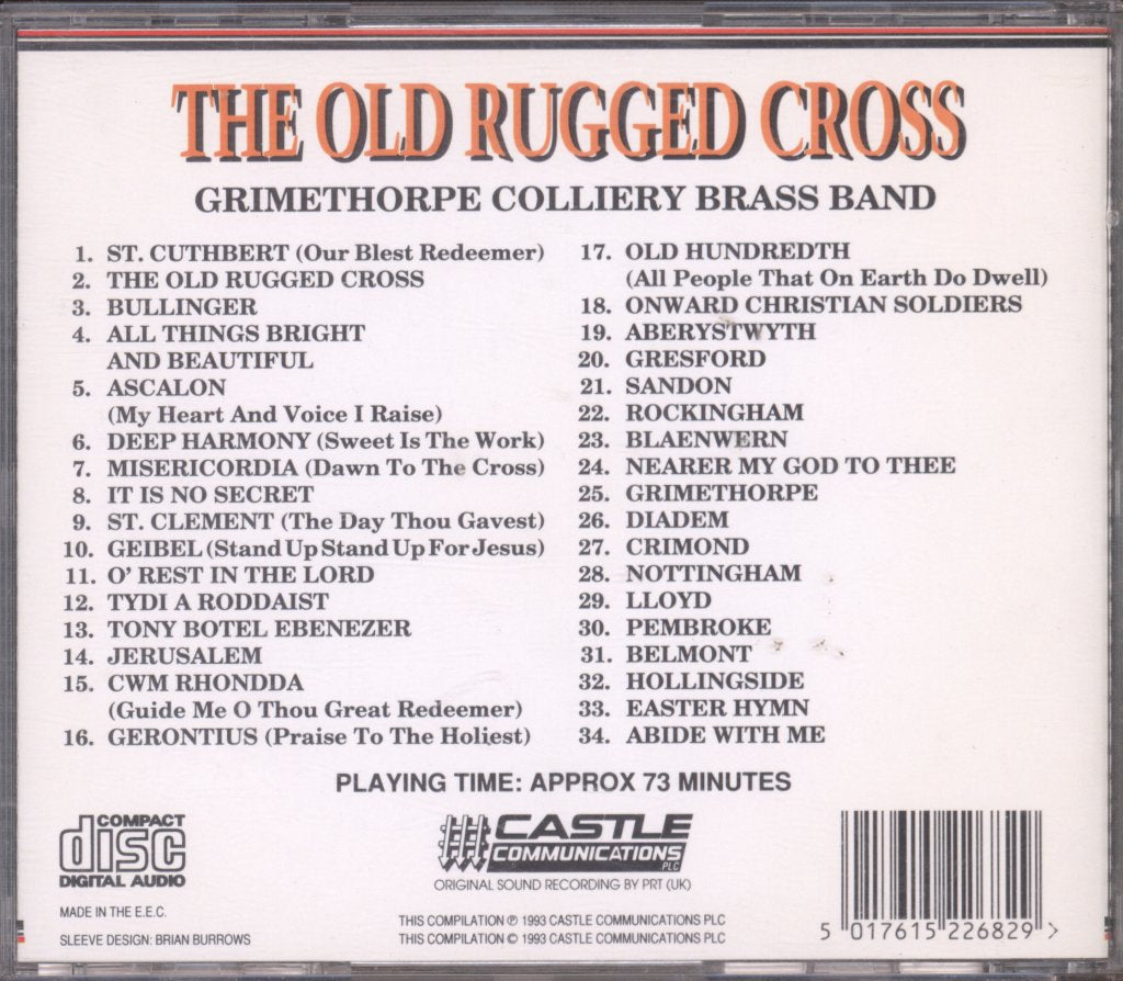 Grimethorpe Colliery Band - Old Rugged Cross - Cd