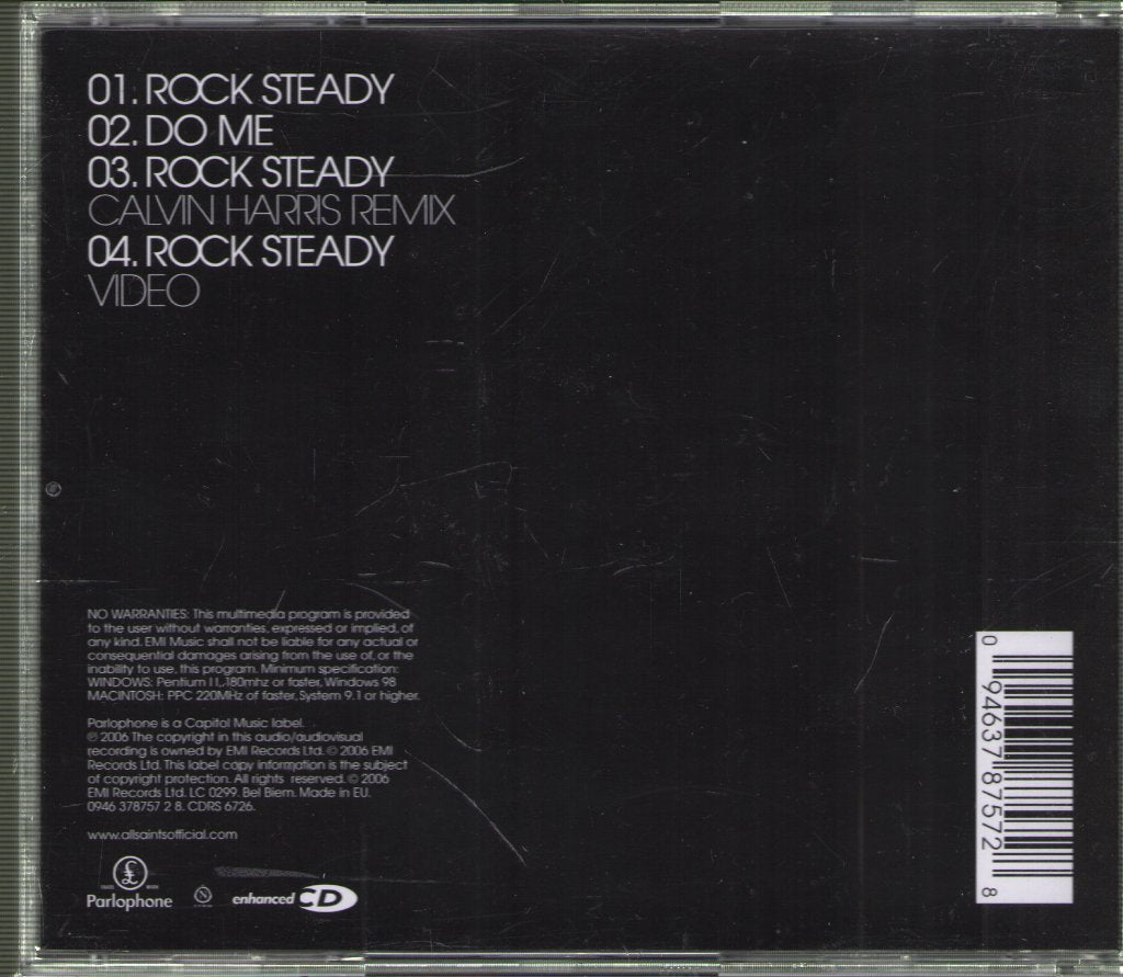 All Saints - Rock Steady - Cd