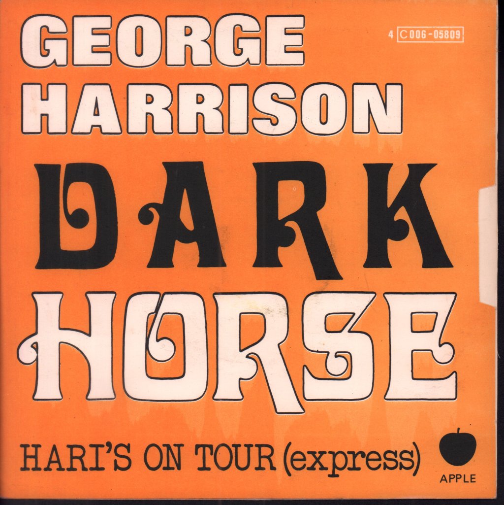 George Harrison - Dark Horse - 7 Inch