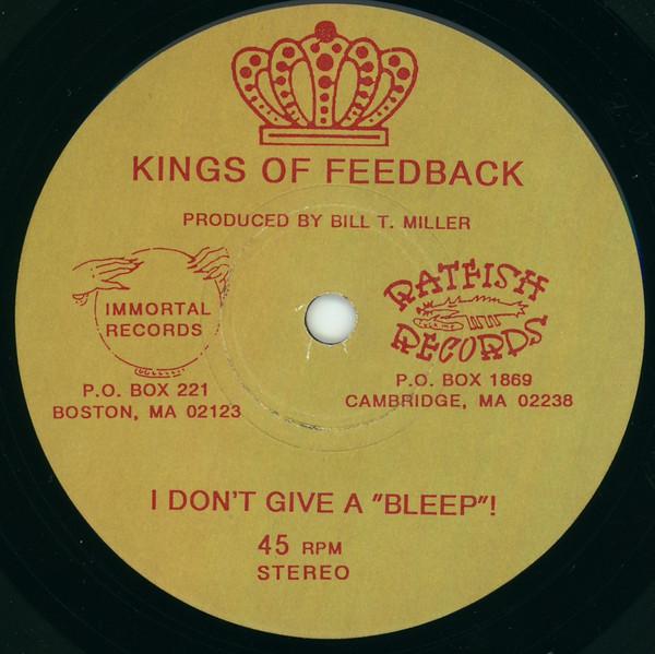 Legendary Lunch / Kings Of Feedback - Zero Sum / I Don't Give A "Bleep"! (Censored Mix) - 7 Inch