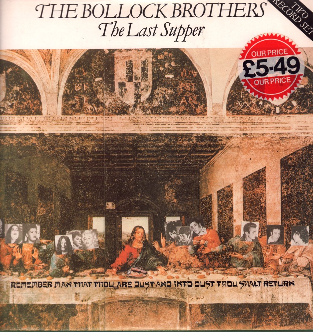 Bollock Brothers - Last Supper - Double Lp