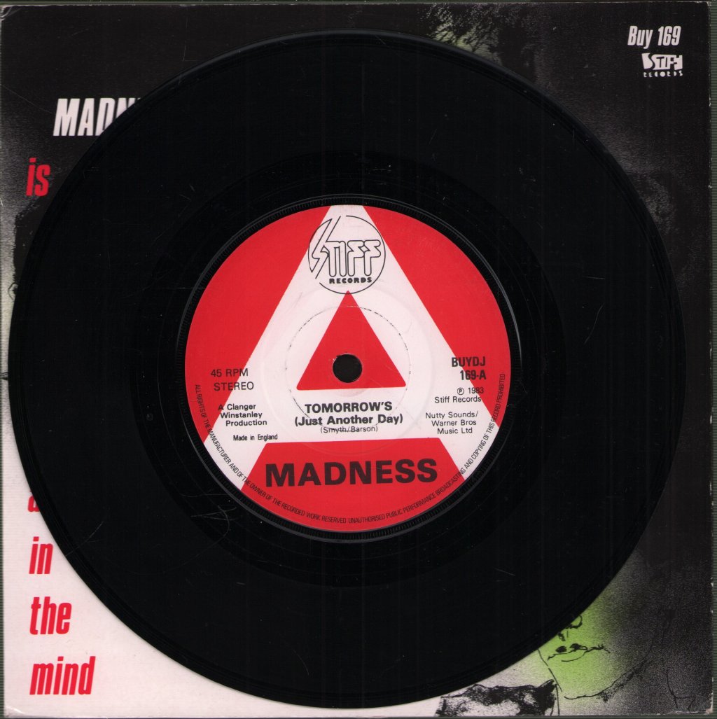 Madness - Tomorrow's Just Another Day - 7 Inch