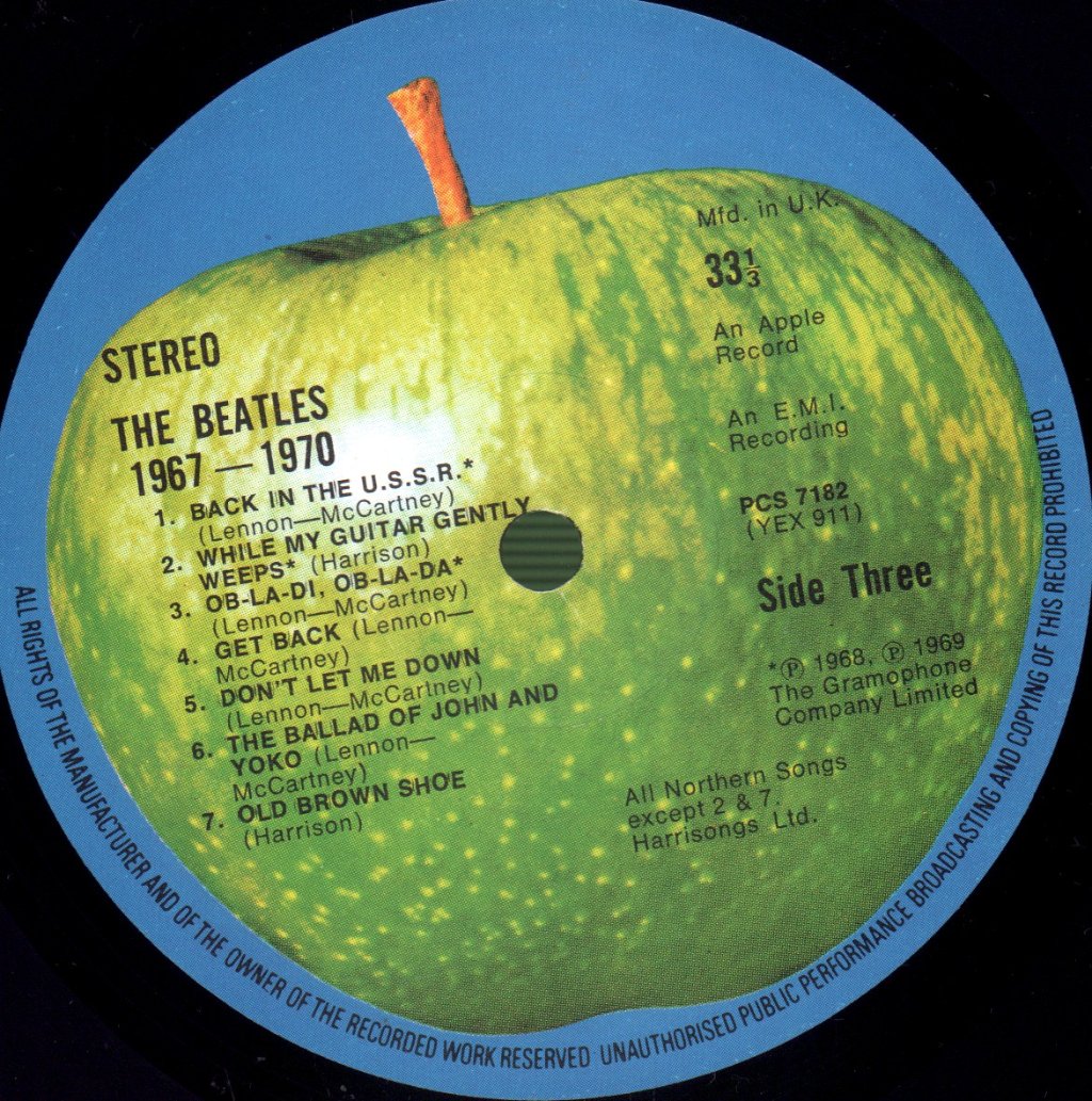 Beatles - 1967-1970 - Double Lp