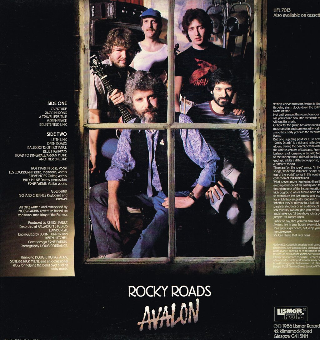 Avalon (Folk Group) - Rocky Roads - Lp