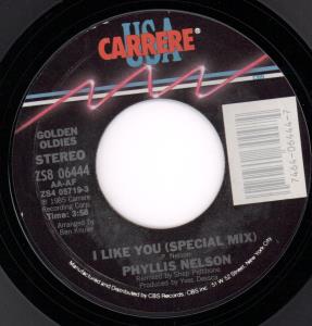 Phyllis Nelson - I Like You - 7 Inch