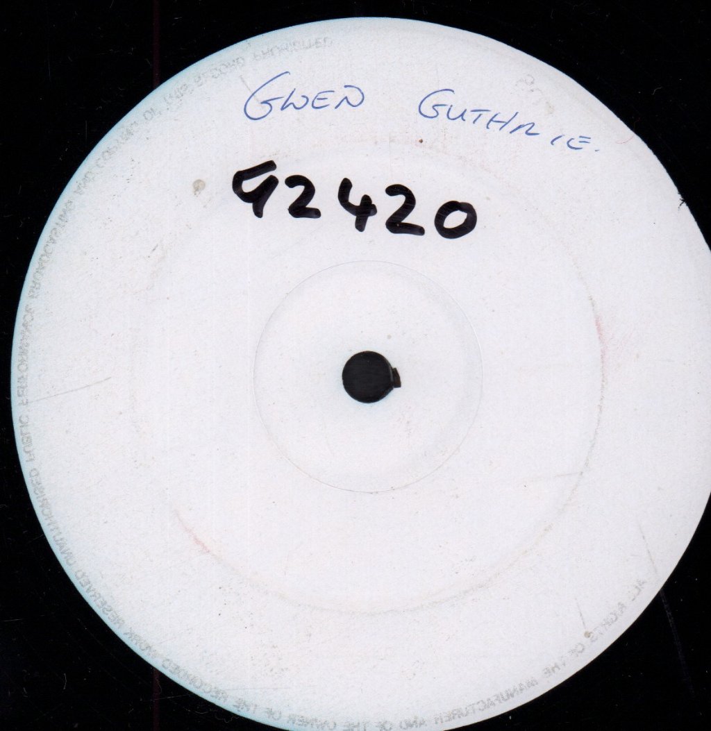 Gwen Guthrie - You Never Really Cared - 12 Inch