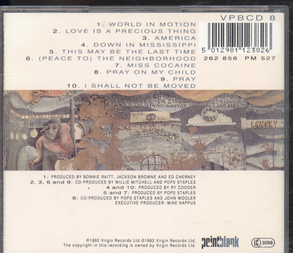 Pops Staples - Peace To The Neighborhood - Cd