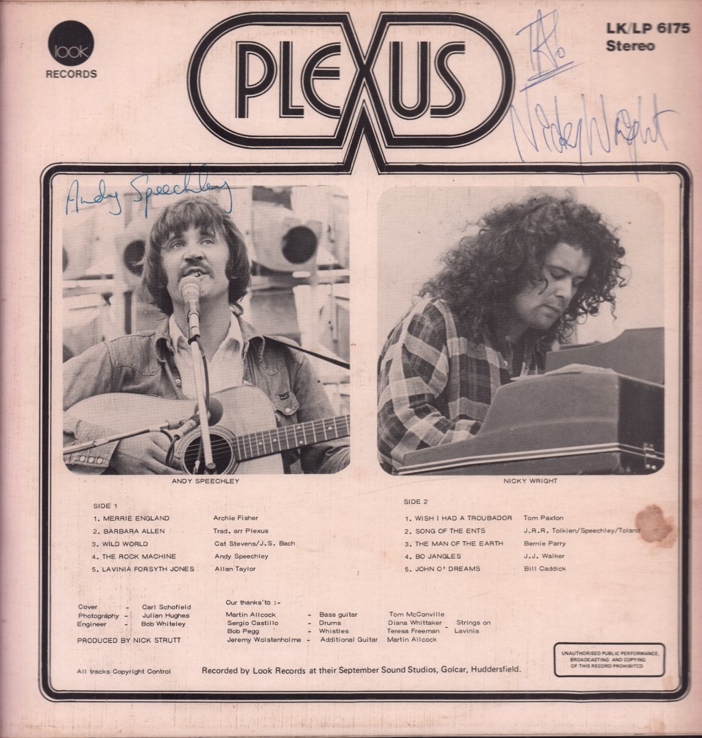 Plexus - Plexus - Lp