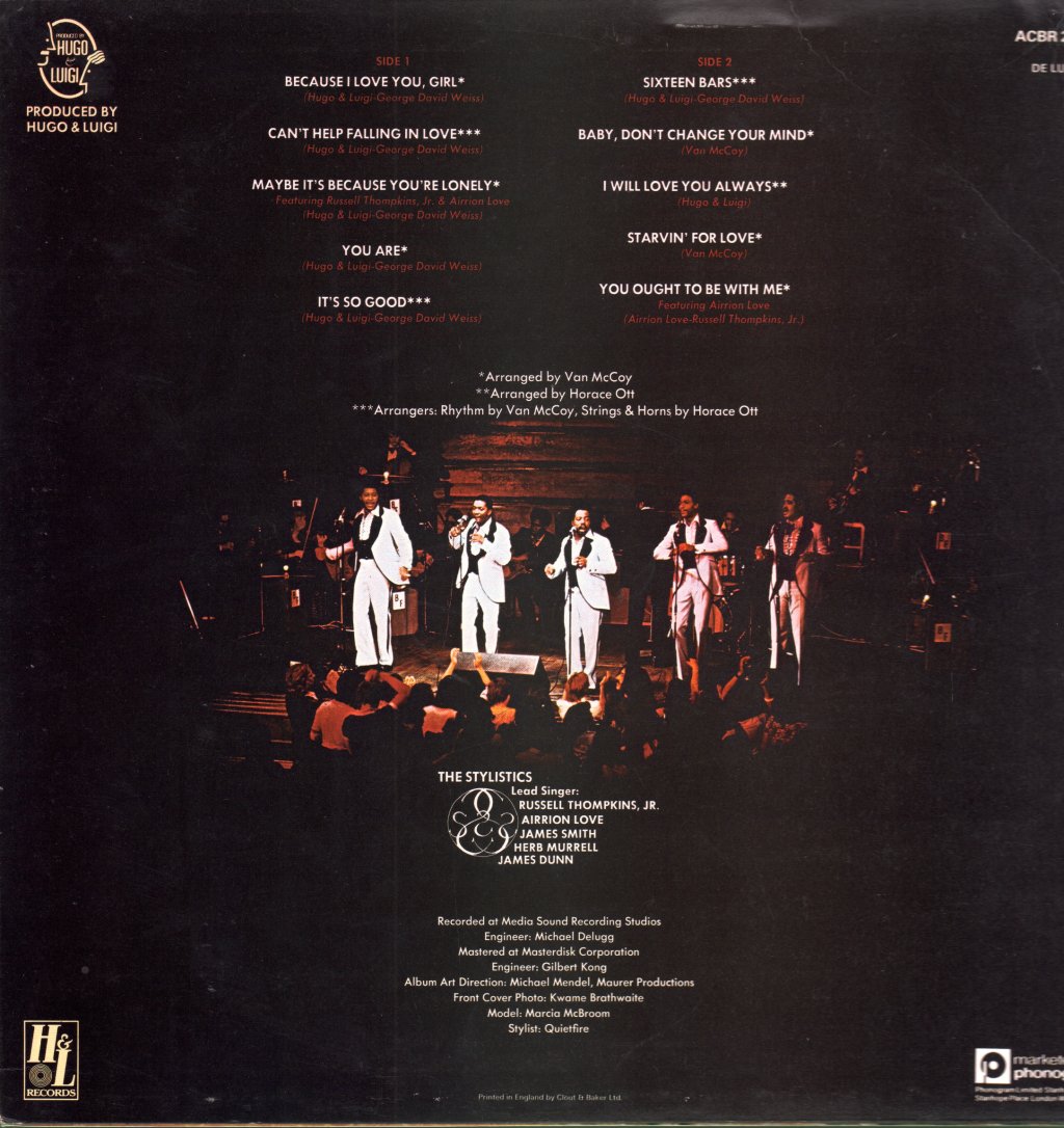 Stylistics - Fabulous - Lp