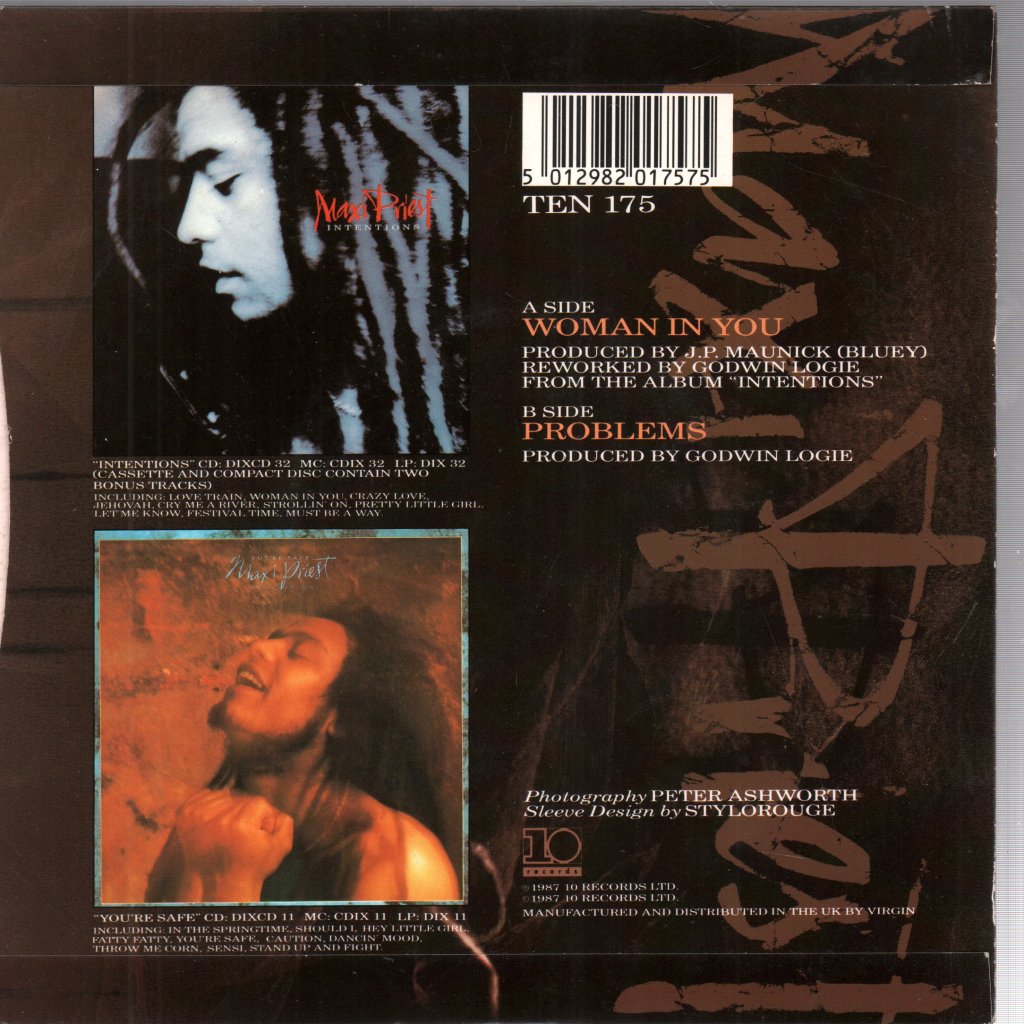 Maxi Priest - Woman In You - 7 Inch