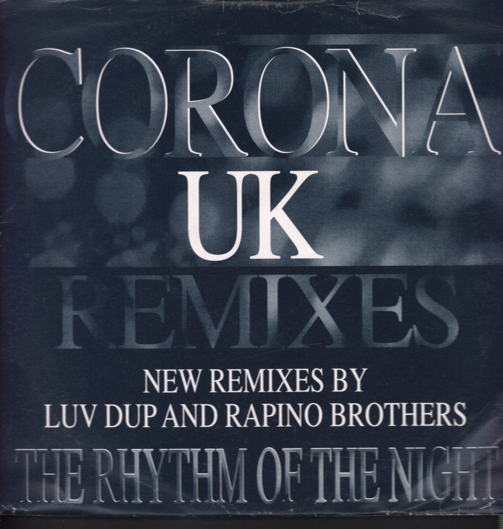 Corona - Rhythm Of The Night (UK Remixes) - 12 Inch