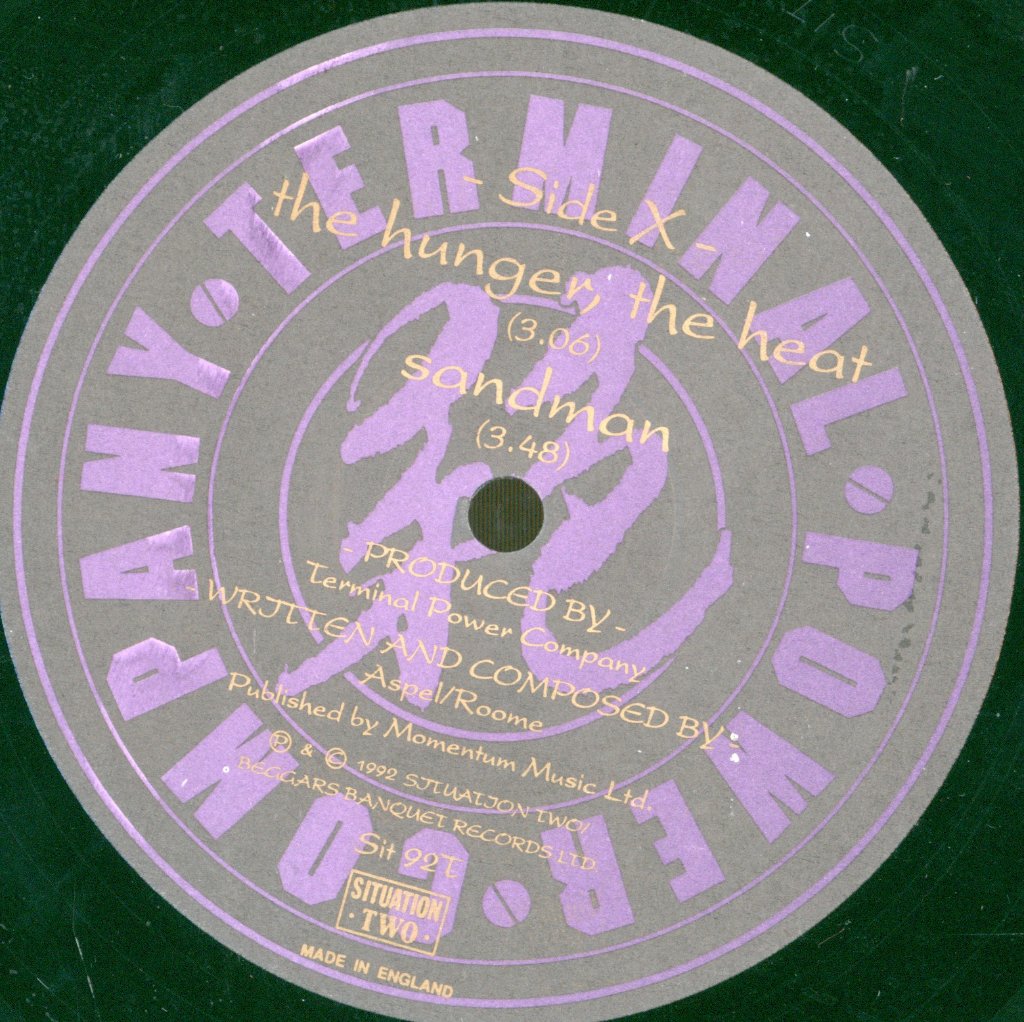 Terminal Power Company - Hunger, The Heat - 12 Inch
