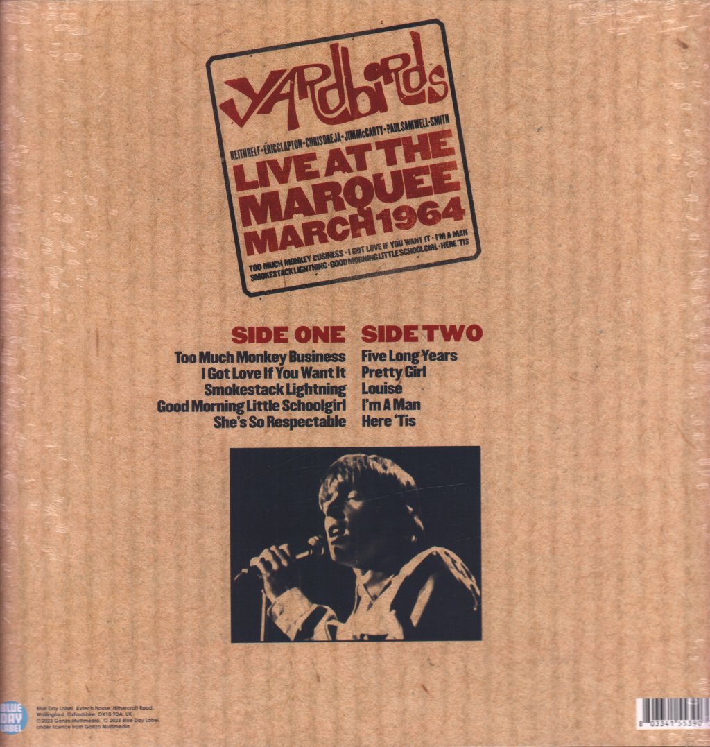 Yardbirds - Live at The Marquee, March 1964 - Lp