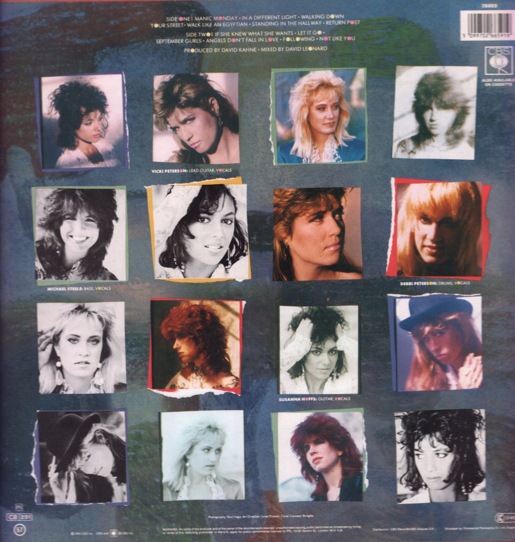 Bangles - Different Light - Lp
