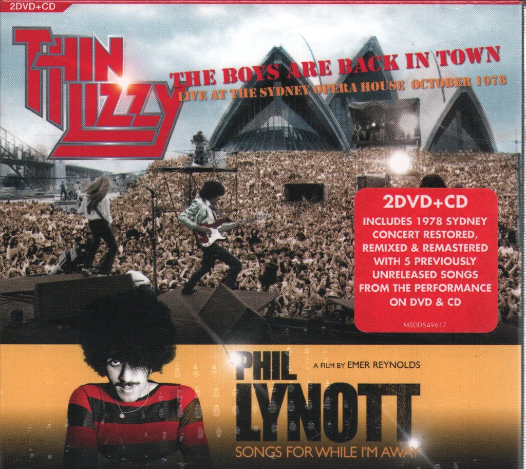 Thin Lizzy - Boys Are Back In Town (Live At The Sydney Opera House October 1978) / Songs For While I'm Away - Cd Set