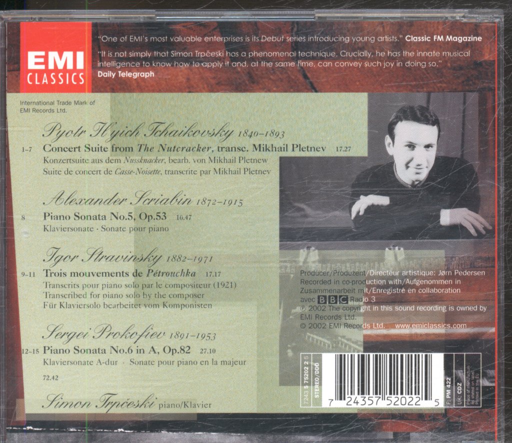 Simon Trpčeski - Piano Works - Cd