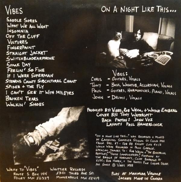 vibes (80s indie/rock) - On A Night Like This - Lp