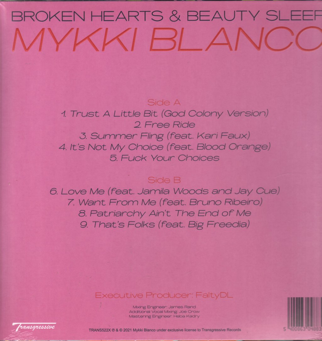 Mykki Blanco - Broken Hearts & Beauty Sleep - Lp