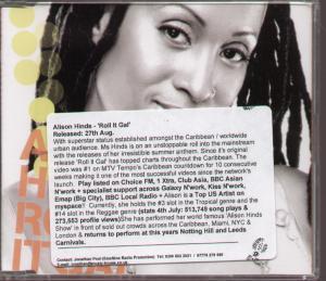 Alison Hinds - Roll It Gal - Cd