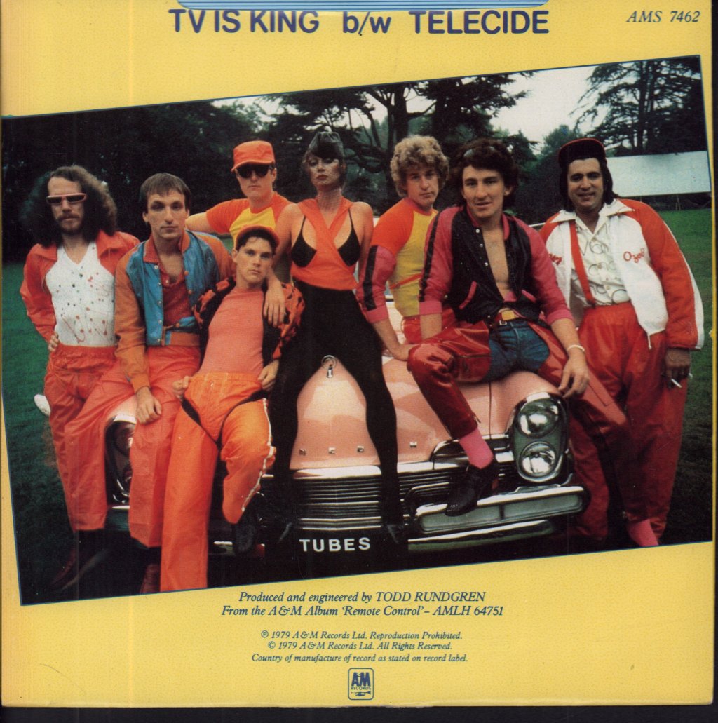 Tubes - Tv Is King - 7 Inch