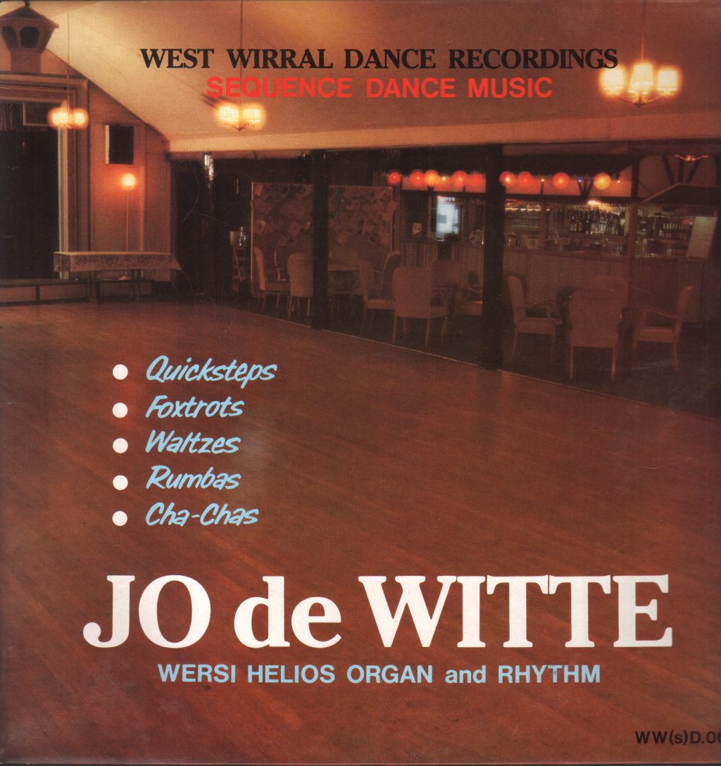 Jo De Witte - Plays For Sequence Dancing - Lp