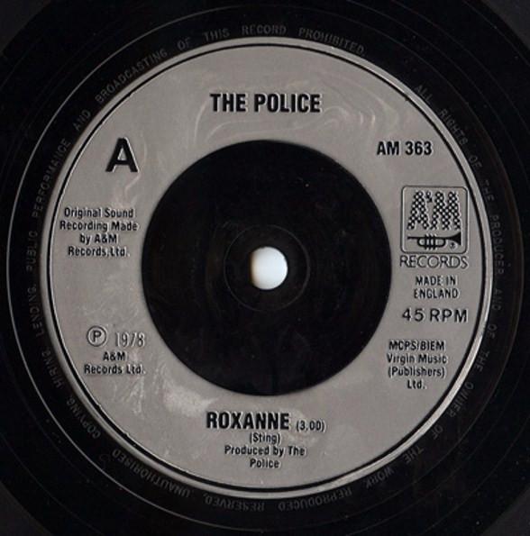 Police - Roxanne - 7 Inch