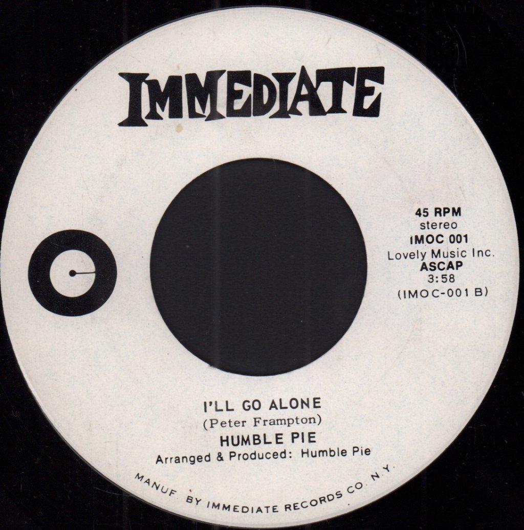 Humble Pie - Natural Born Woman - 7 Inch