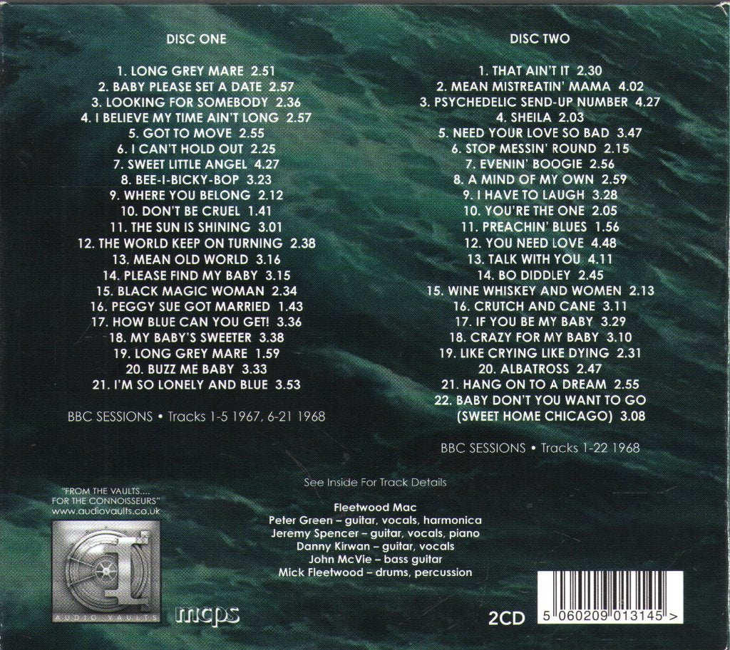 Fleetwood Mac - Transmissions 1967-1968 - Double Cd