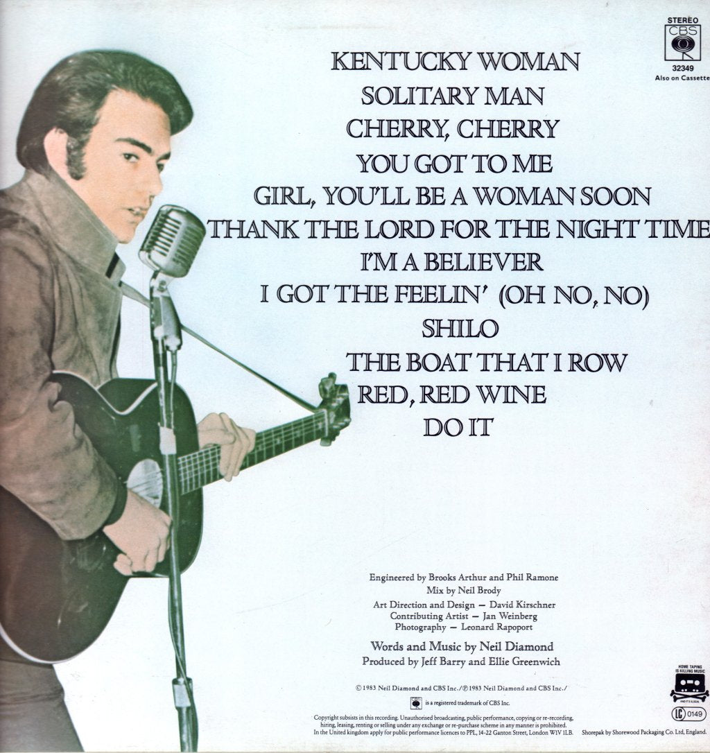 Neil Diamond - Classics The Early Years - Lp