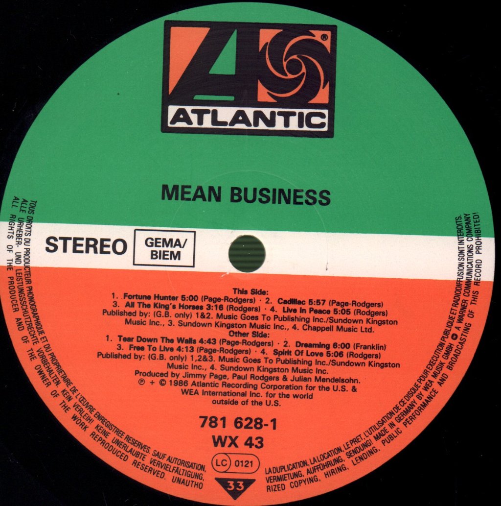 Firm - Mean Business - Lp