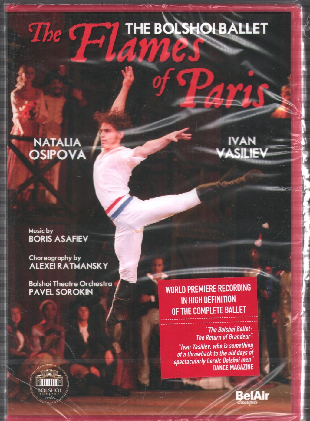 Osipova/Savin/Vasiliev/Bolshoi Ballet - Flames of Paris - Dvd
