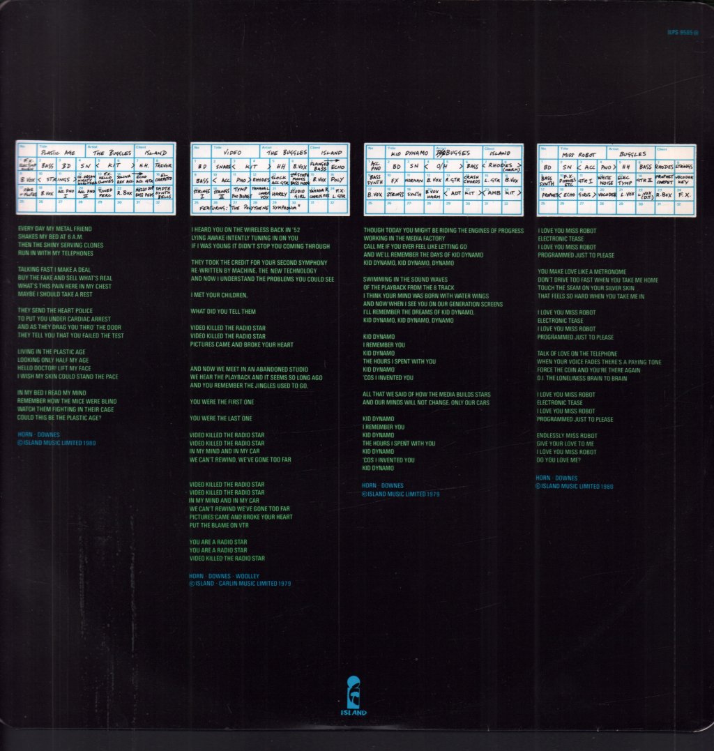 Buggles - Age Of Plastic - Lp
