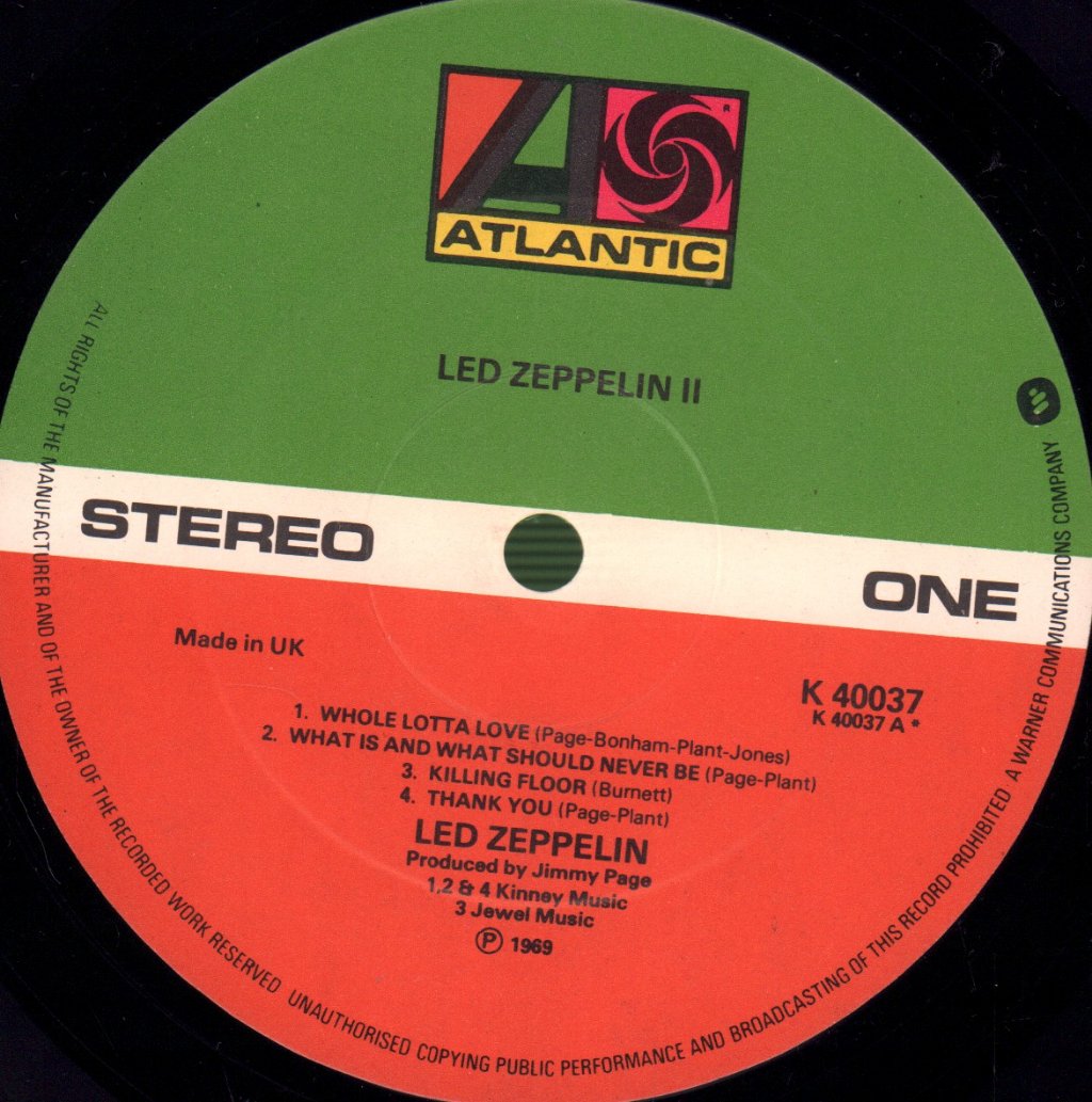 Led Zeppelin - 2 - Lp