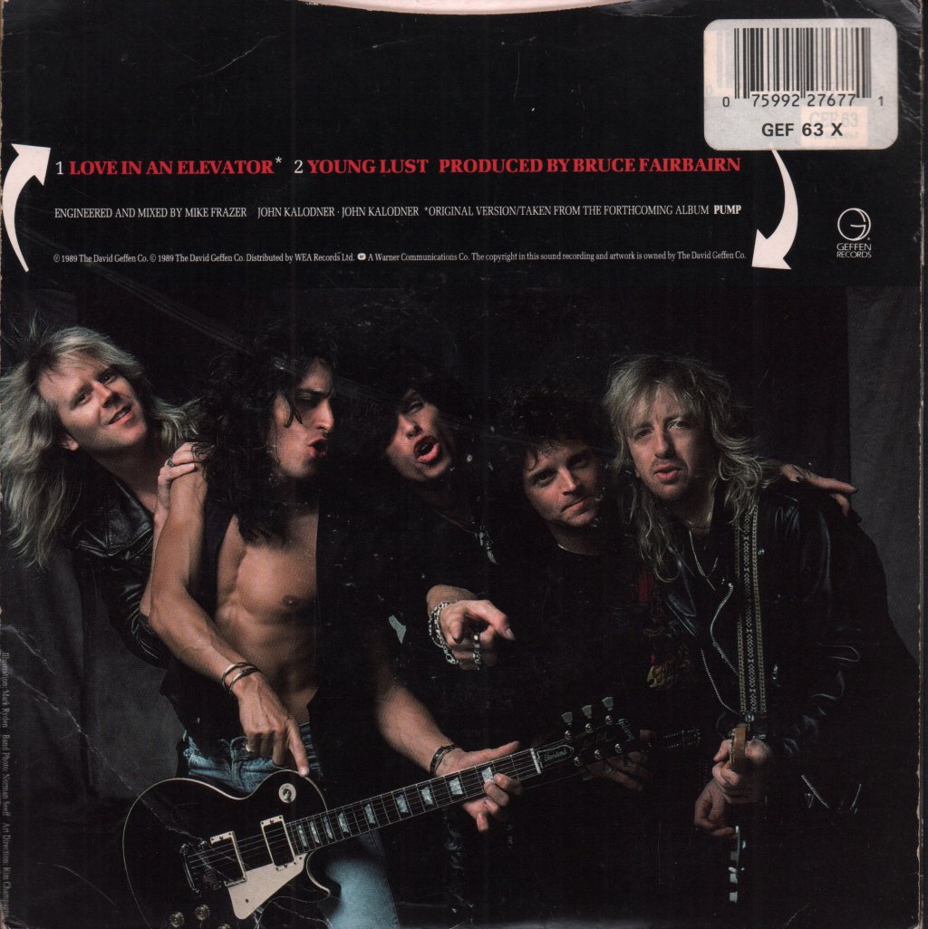 Aerosmith - Love In An Elevator - 7 Inch