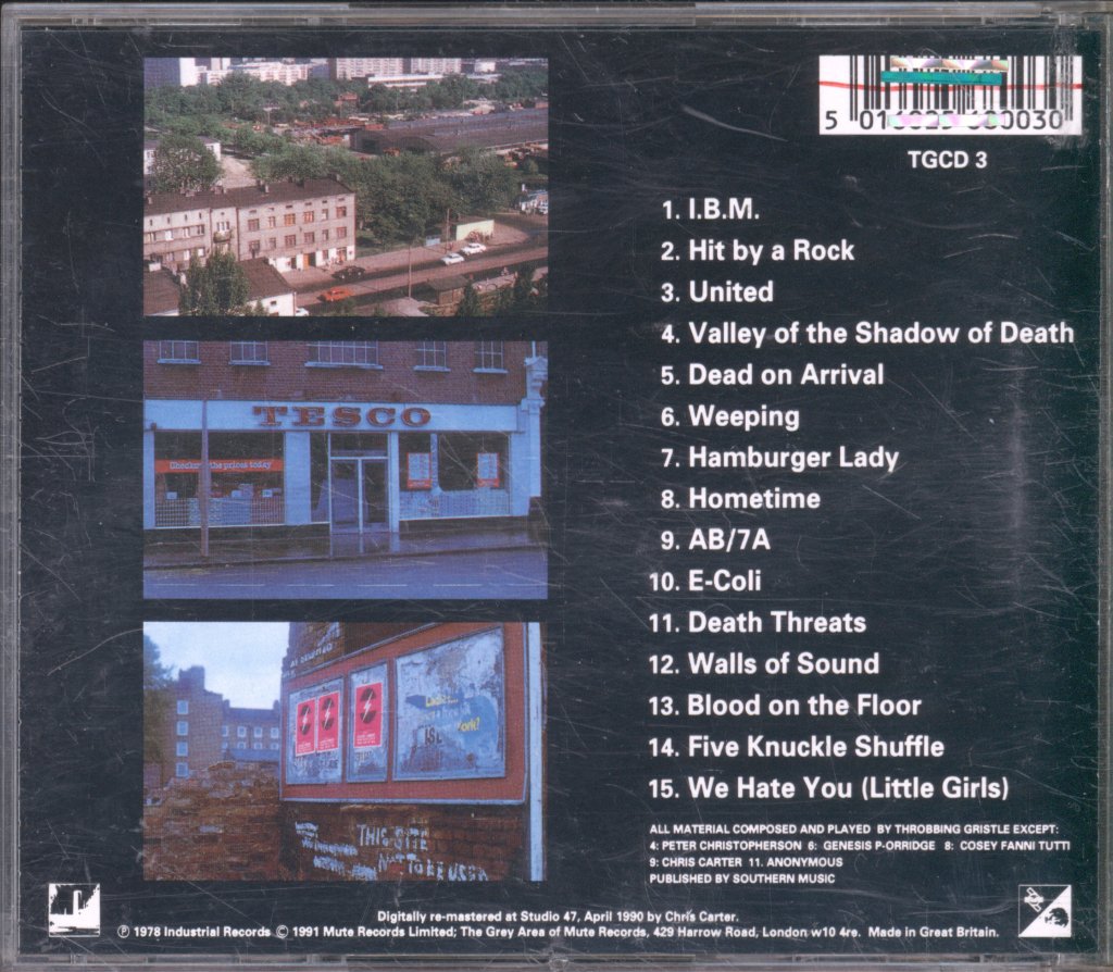 Throbbing Gristle - D.o.A. The Third And Final Report - Cd