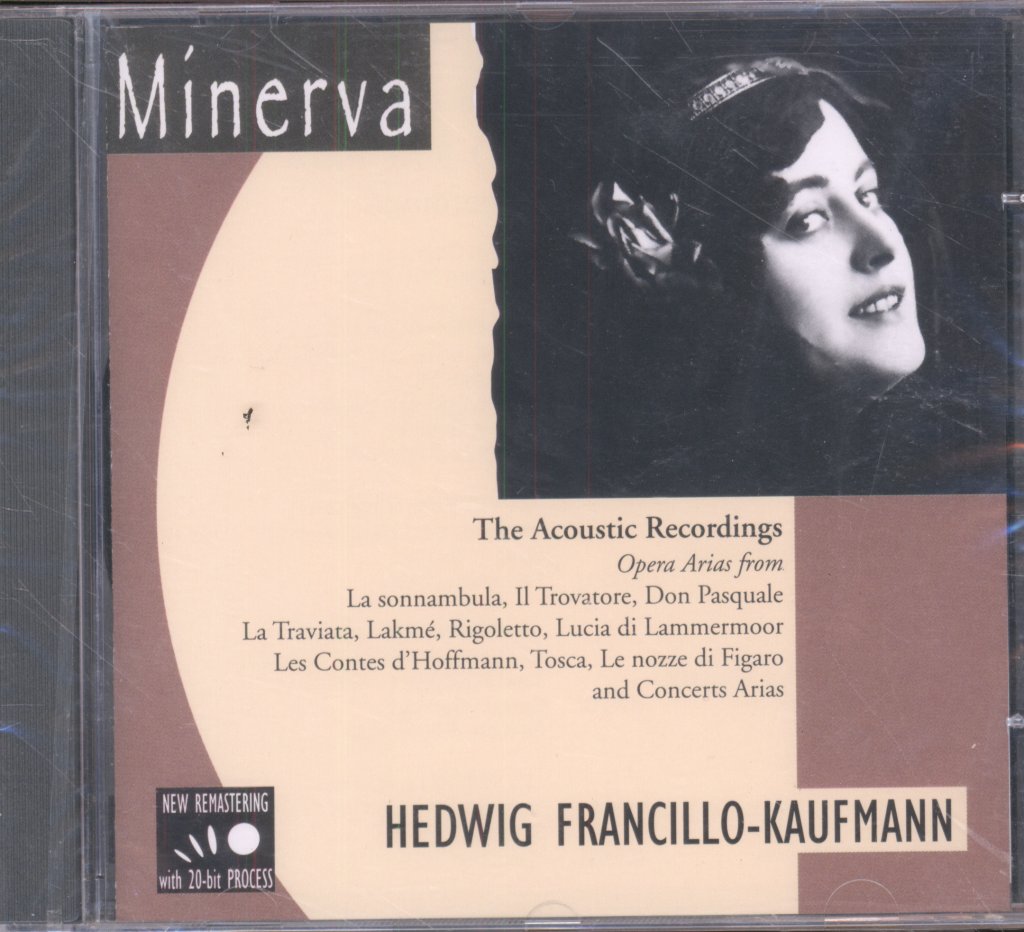 Hedwig Francillo-Kaufmann - Acoustic Recordings - Cd