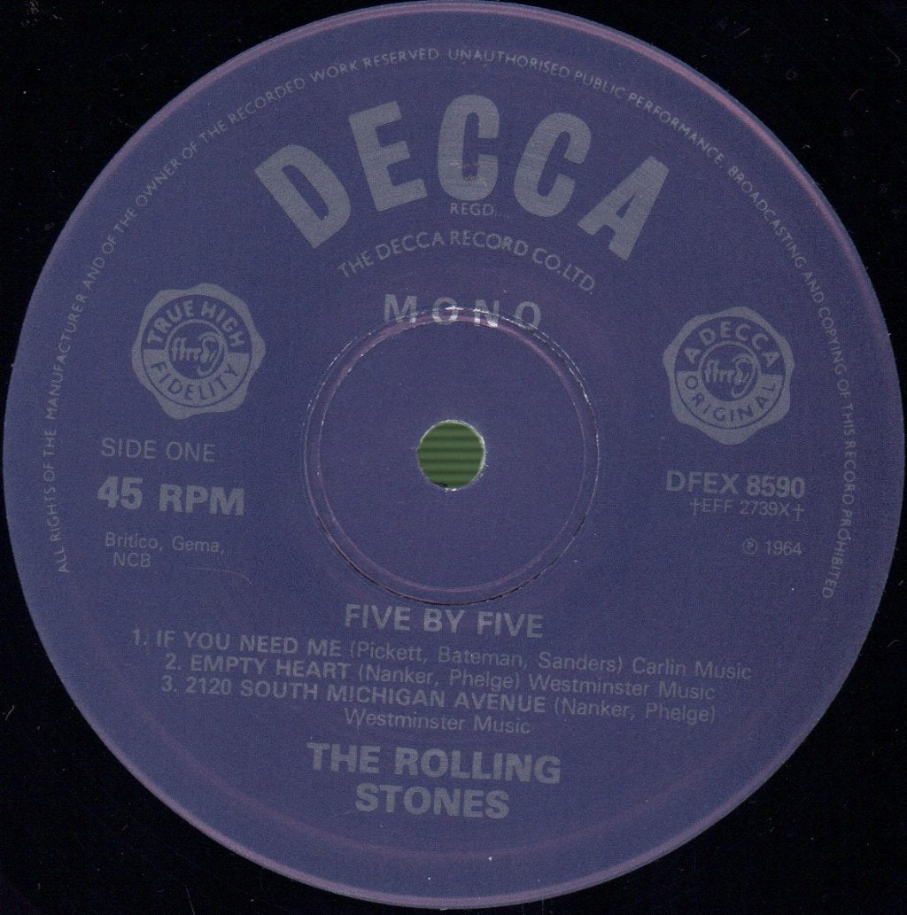 Rolling Stones - Five By Five - 12 Inch