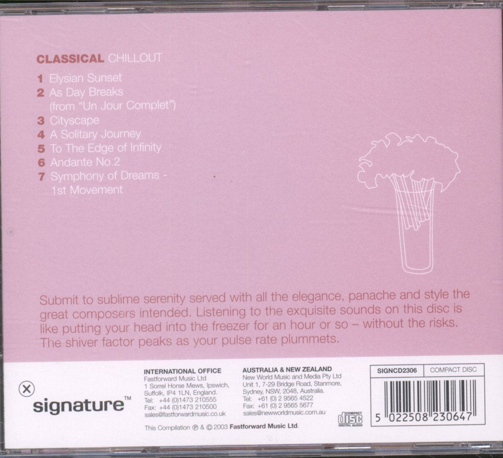 Unknown Artist - Classical Chillout - Cd