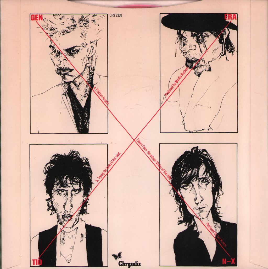 Generation X - Fridays Angels - 7 Inch