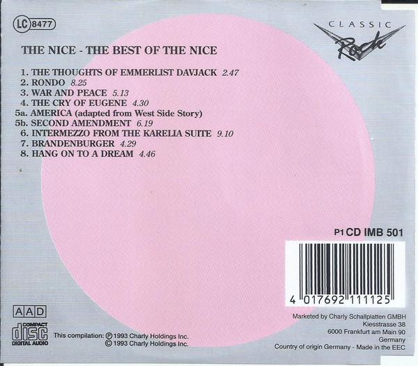Nice - Best of the Nice - Cd