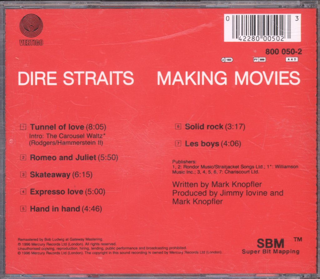 Dire Straits - Making Movies - Cd