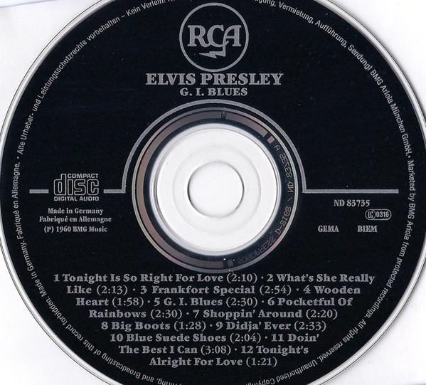 Elvis Presley - G.I. Blues - Cd
