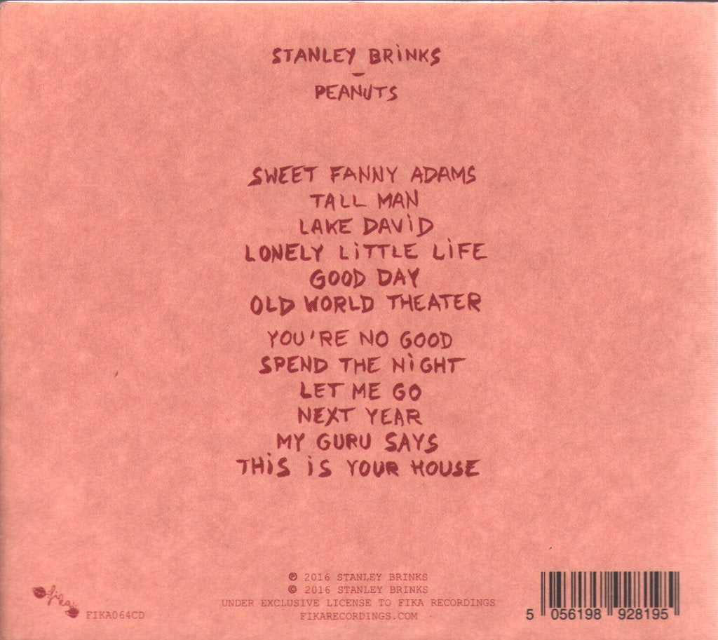 Stanley Brinks - Peanuts - Cd