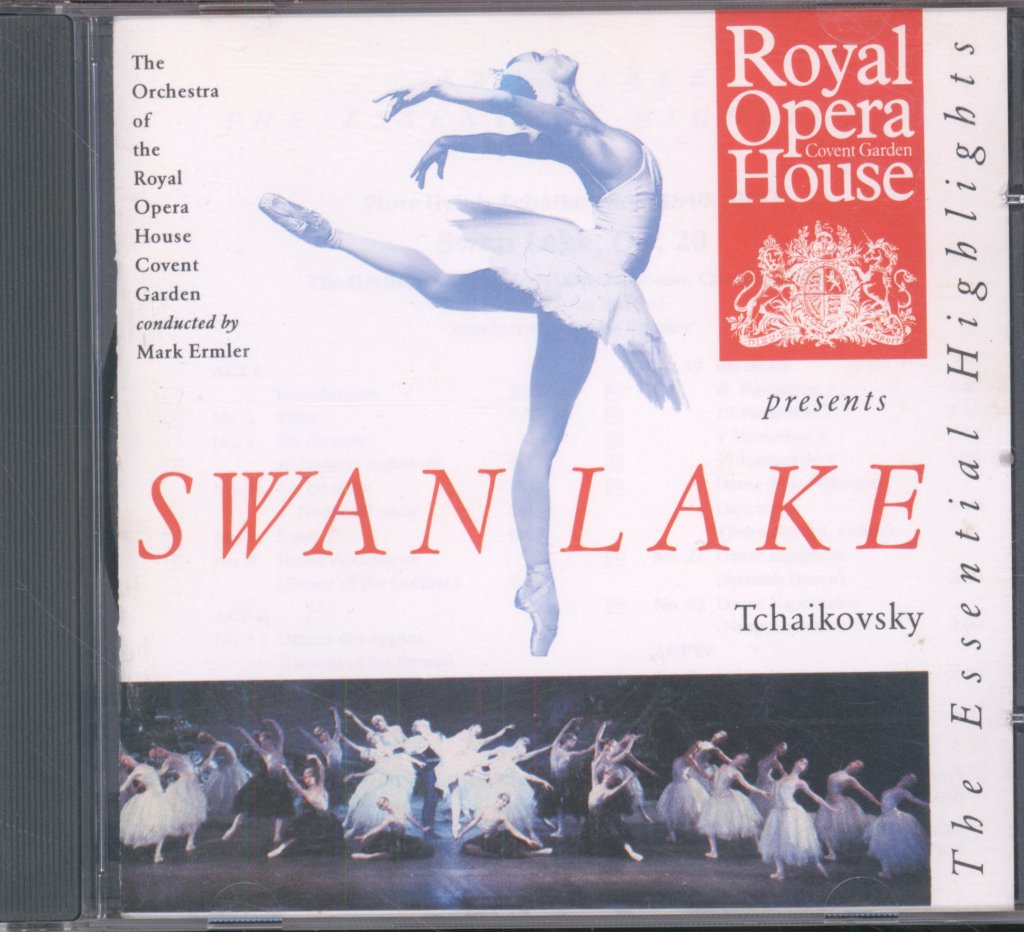Orchestra Of The Royal Opera House, Covent Garden, Mark Ermler - Tchaikovsky - Swan Lake - The Essential Highlights - Cd